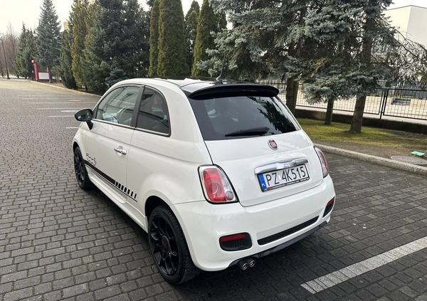 Fiat 500 cena 29900 przebieg: 135000, rok produkcji 2013 z Poznań małe 631